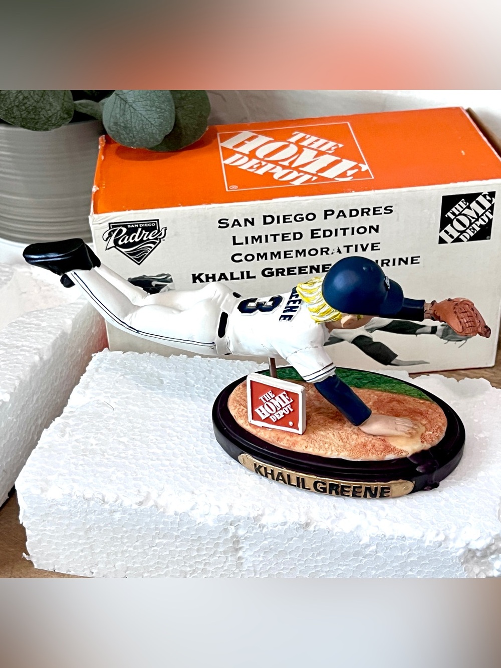 Khalil Greene San Diego Padres 2005 Home Depot Limited Figurine